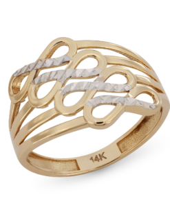 Anillo de Oro 14k Joyeria Fina